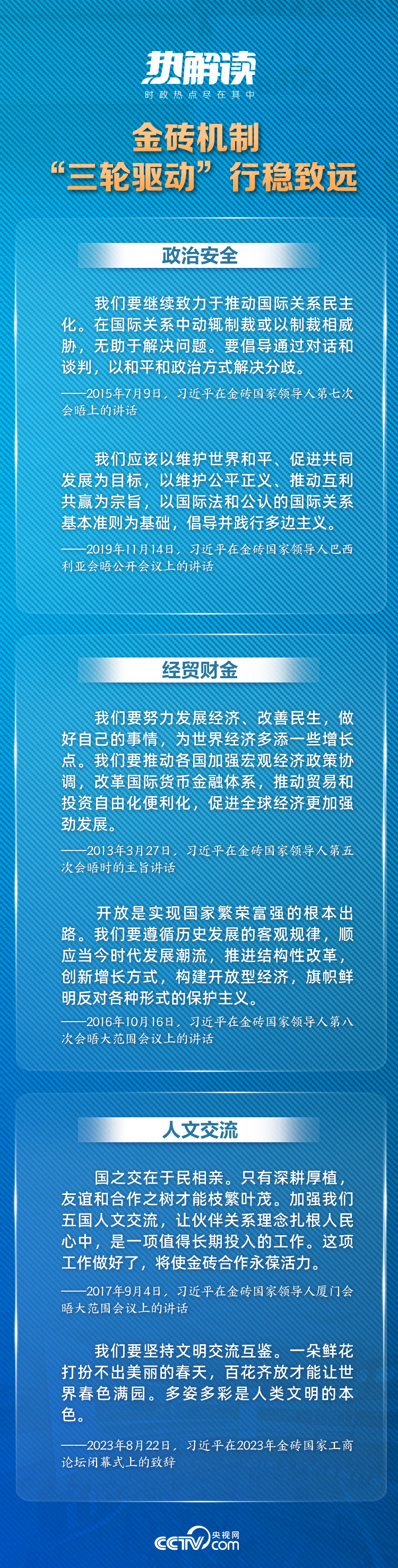 熱解讀 | 習(xí)近平“三大全球倡議”推動(dòng)金磚機(jī)制提質(zhì)升級