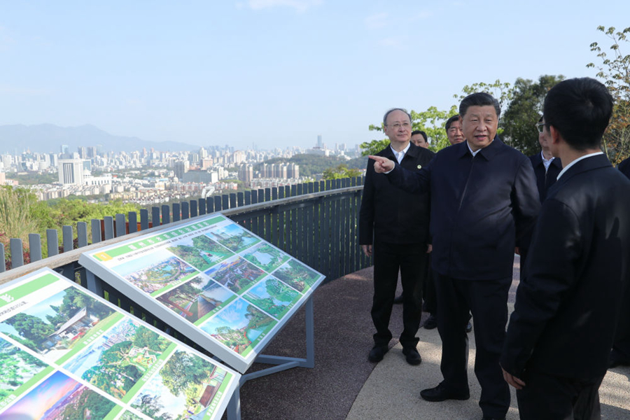 鏡觀·領(lǐng)航丨建設(shè)人與自然和諧共生的美麗城市