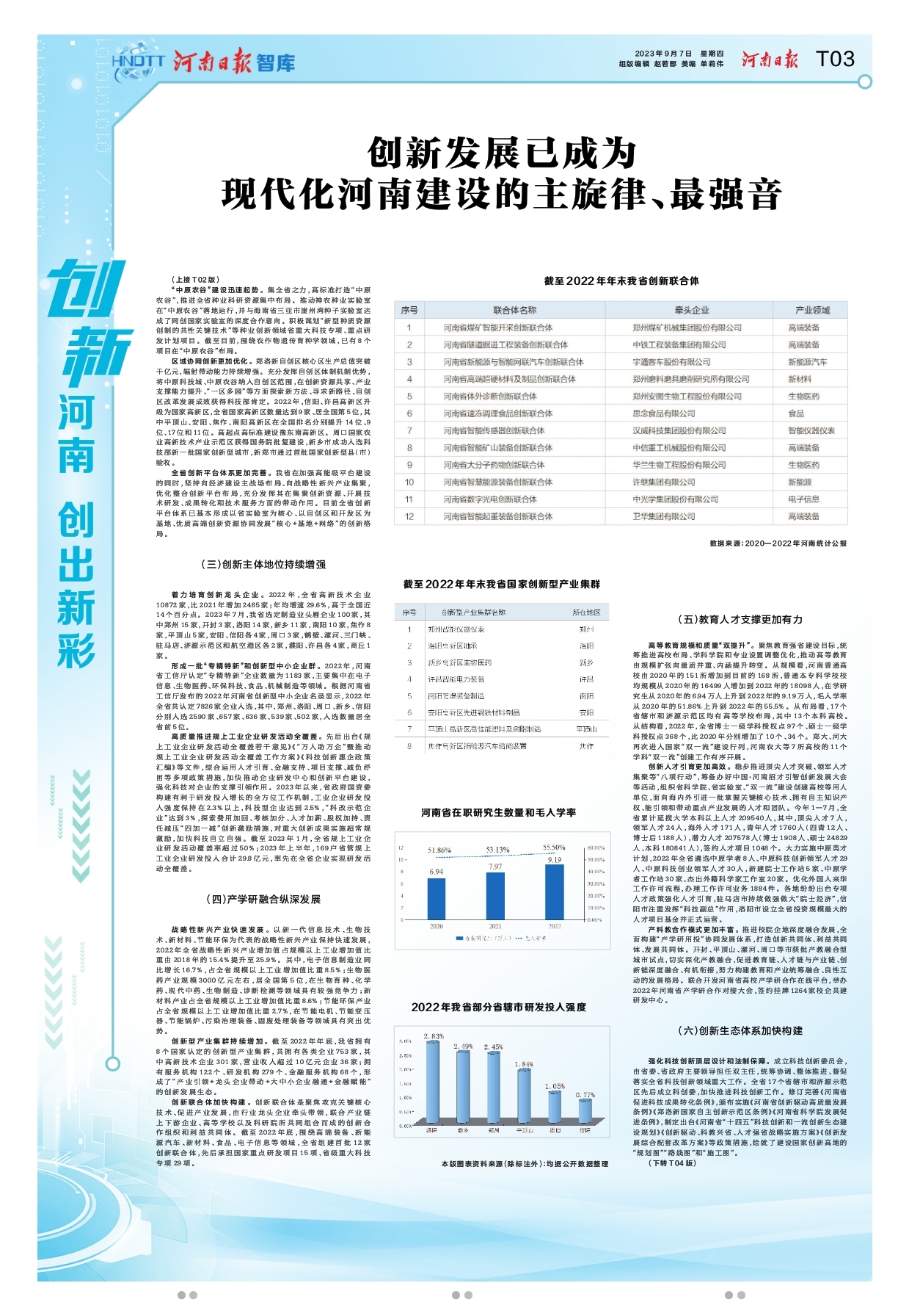 “創(chuàng)新驅(qū)動、科教興省、人才強省”戰(zhàn)略實施報告