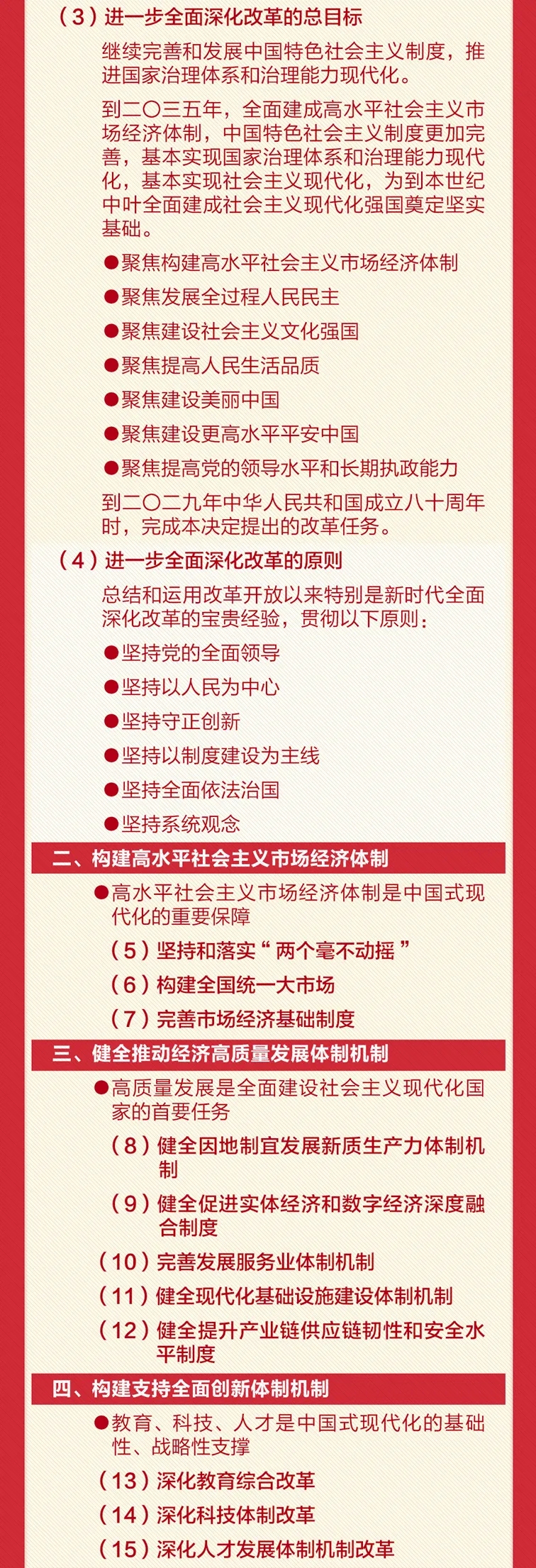 轉(zhuǎn)存！60條要點速覽二十屆三中全會《決定》