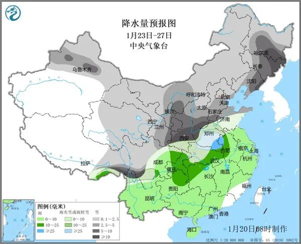 節(jié)前大寒潮將至！雨雪降溫來襲，春運(yùn)返鄉(xiāng)需警惕