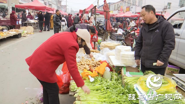 正陽縣：年貨市場迎來產(chǎn)銷兩旺